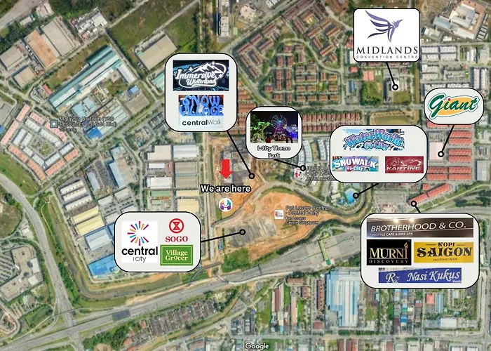 Hostahome Suites At I-City, Central Mall
